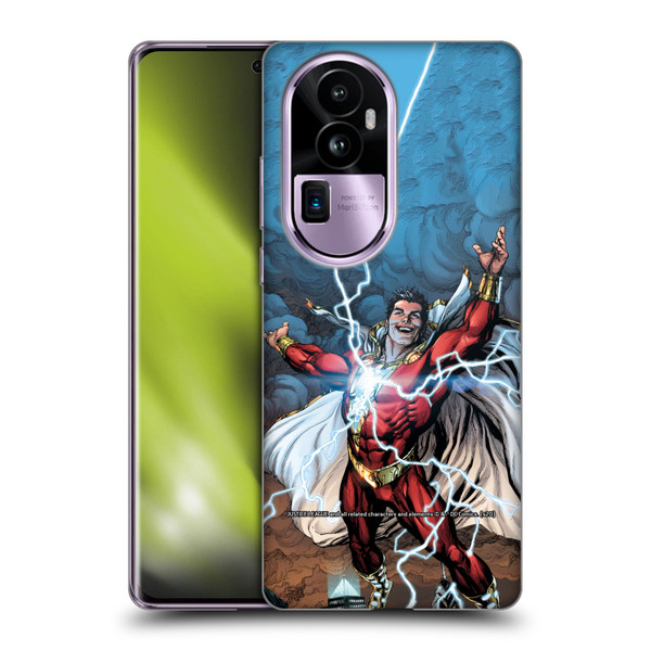 Justice League DC Comics Shazam Comic Book Art Issue #1 Variant 2019 Soft Gel Case for OPPO Reno10 Pro+
