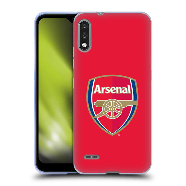 Arsenal FC Crest 2 Full Colour Red Soft Gel Case for LG K22