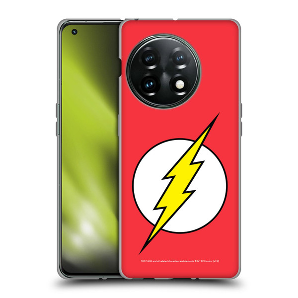 The Flash DC Comics Logo Plain Soft Gel Case for OnePlus 11 5G