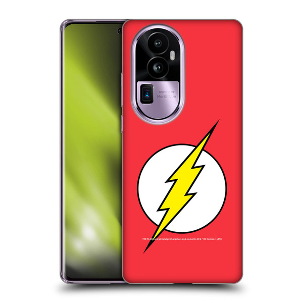 The Flash DC Comics Logo Plain Soft Gel Case for OPPO Reno10 Pro+
