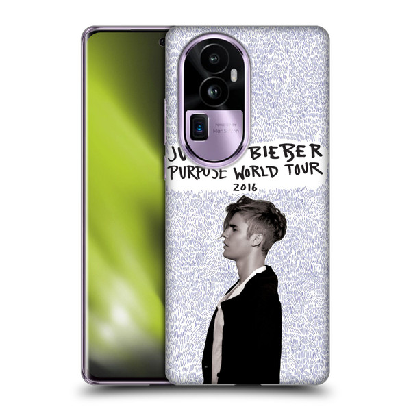 Justin Bieber Purpose World Tour 2016 Soft Gel Case for OPPO Reno10 Pro+