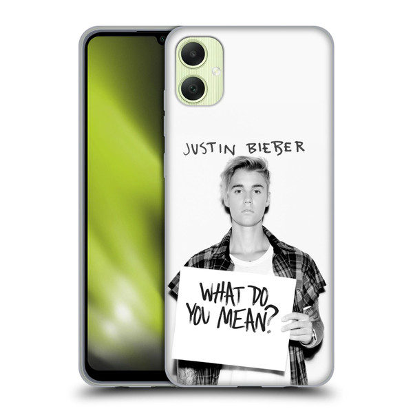 Justin Bieber Purpose What Do You Mean Photo Soft Gel Case for Samsung Galaxy A05