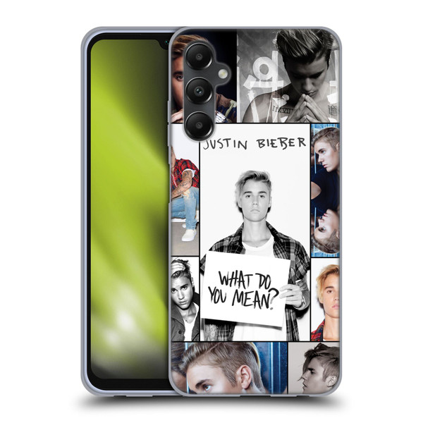 Justin Bieber Purpose Grid Poster Soft Gel Case for Samsung Galaxy A05s