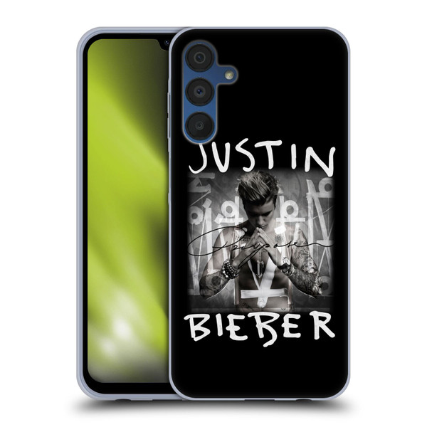 Justin Bieber Purpose Album Cover Soft Gel Case for Samsung Galaxy A15