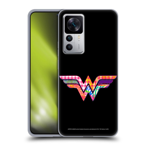 Justice League DC Comics Dark Electric Pop Icons Wonder Woman Soft Gel Case for Xiaomi 12T 5G / 12T Pro 5G / Redmi K50 Ultra 5G