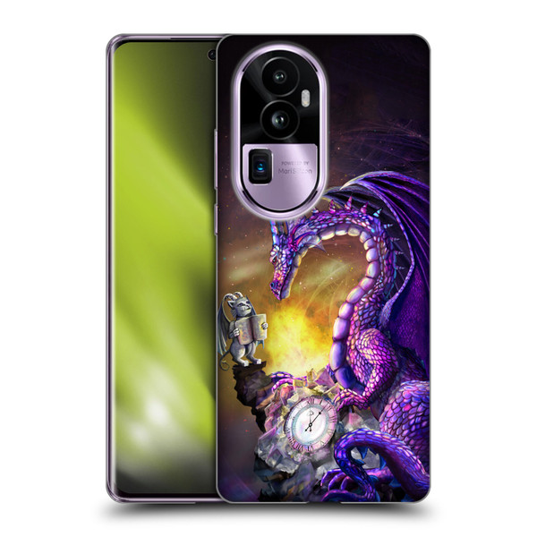 Rose Khan Dragons Purple Time Soft Gel Case for OPPO Reno10 Pro+