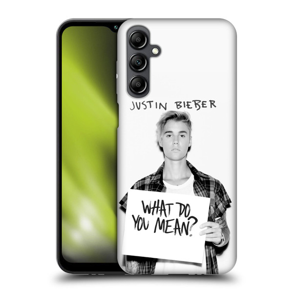 Justin Bieber Purpose What Do You Mean Photo Soft Gel Case for Samsung Galaxy M14 5G