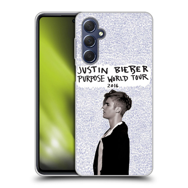 Justin Bieber Purpose World Tour 2016 Soft Gel Case for Samsung Galaxy M54 5G