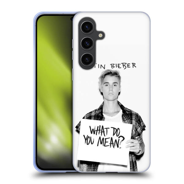 Justin Bieber Purpose What Do You Mean Photo Soft Gel Case for Samsung Galaxy S24+ 5G