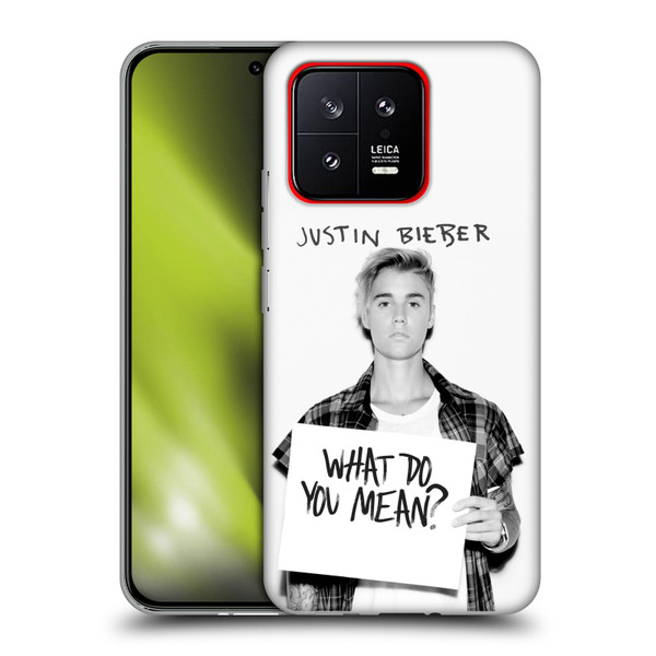 Justin Bieber Purpose What Do You Mean Photo Soft Gel Case for Xiaomi 13 5G