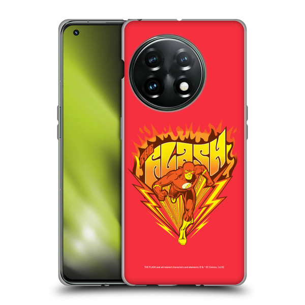 The Flash DC Comics Vintage Fastest Man Soft Gel Case for OnePlus 11 5G