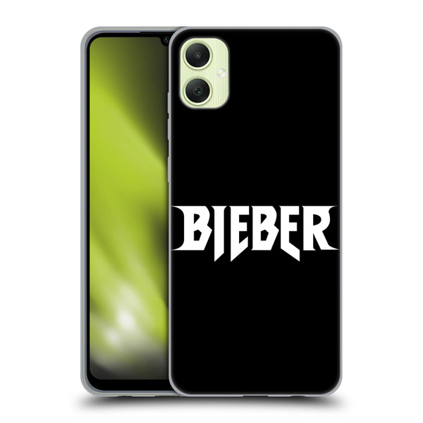 Justin Bieber Tour Merchandise Logo Name Soft Gel Case for Samsung Galaxy A05