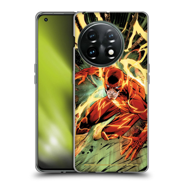 Justice League DC Comics The Flash Comic Book Cover New 52 #9 Soft Gel Case for OnePlus 11 5G