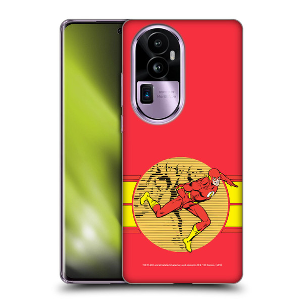 The Flash DC Comics Vintage Fast Soft Gel Case for OPPO Reno10 Pro+