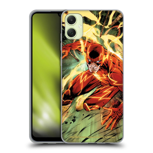 Justice League DC Comics The Flash Comic Book Cover New 52 #9 Soft Gel Case for Samsung Galaxy A05