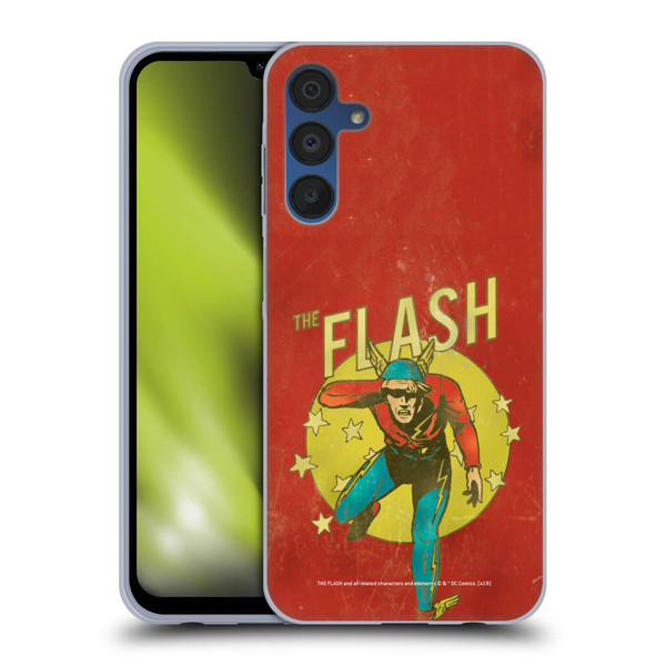 The Flash DC Comics Vintage Jay Garrick Soft Gel Case for Samsung Galaxy A15