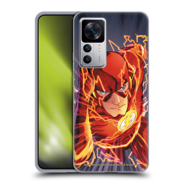 Justice League DC Comics The Flash Comic Book Cover Vol 1 Move Forward Soft Gel Case for Xiaomi 12T 5G / 12T Pro 5G / Redmi K50 Ultra 5G