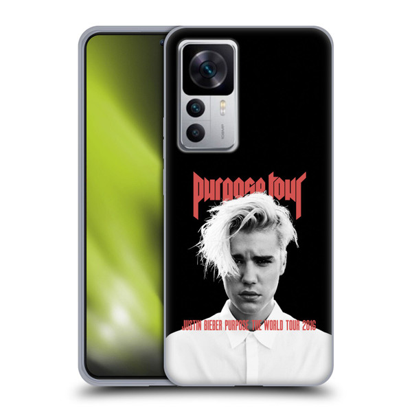 Justin Bieber Tour Merchandise Purpose Poster Soft Gel Case for Xiaomi 12T 5G / 12T Pro 5G / Redmi K50 Ultra 5G