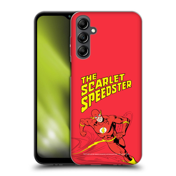 The Flash DC Comics Vintage Scarlet Speedster Soft Gel Case for Samsung Galaxy M14 5G