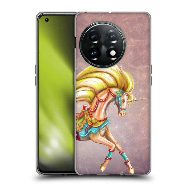 Rose Khan Unicorns Western Palomino Soft Gel Case for OnePlus 11 5G