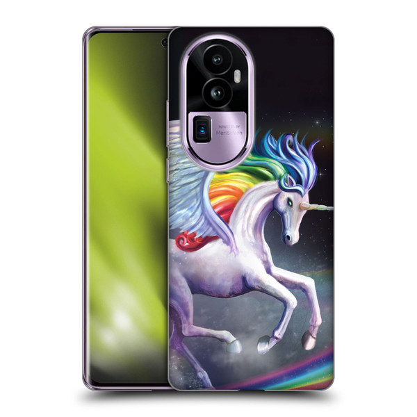 Rose Khan Unicorns Rainbow Dancer Soft Gel Case for OPPO Reno10 Pro+