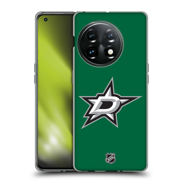 NHL Dallas Stars Plain Soft Gel Case for OnePlus 11 5G