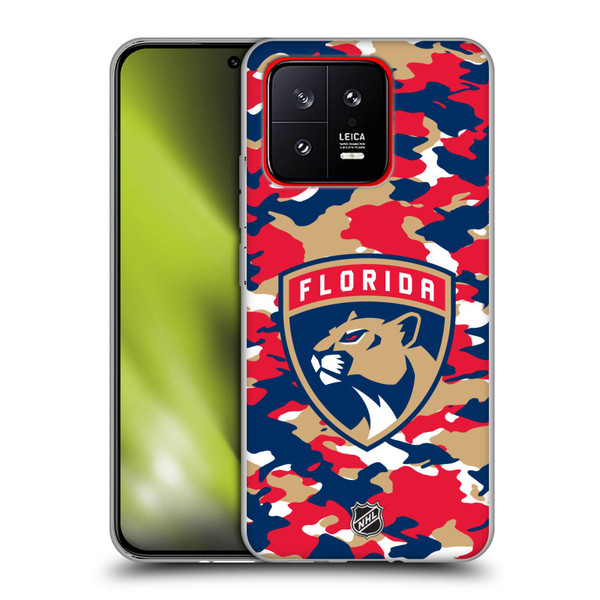 NHL Florida Panthers Camouflage Soft Gel Case for Xiaomi 13 5G