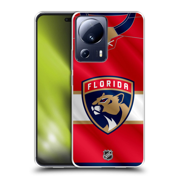 NHL Florida Panthers Jersey Soft Gel Case for Xiaomi 13 Lite 5G