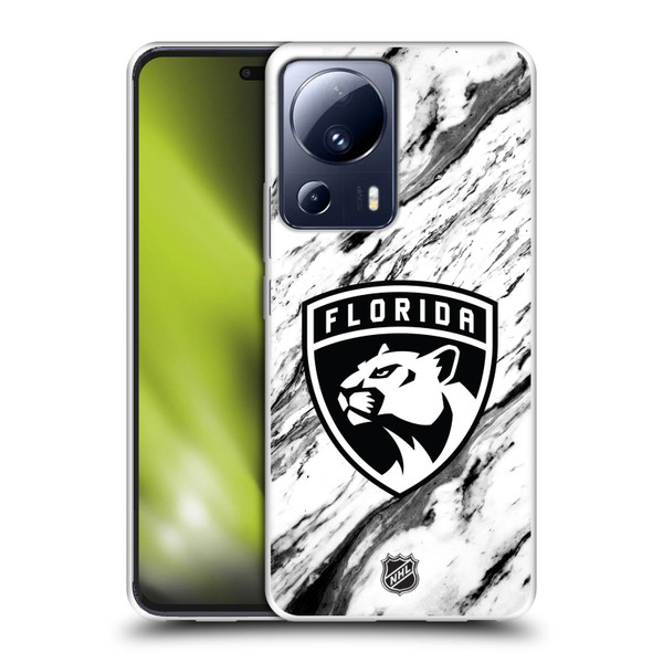 NHL Florida Panthers Marble Soft Gel Case for Xiaomi 13 Lite 5G