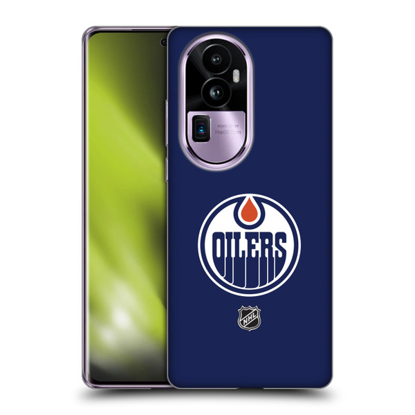 NHL Edmonton Oilers Plain Soft Gel Case for OPPO Reno10 Pro+