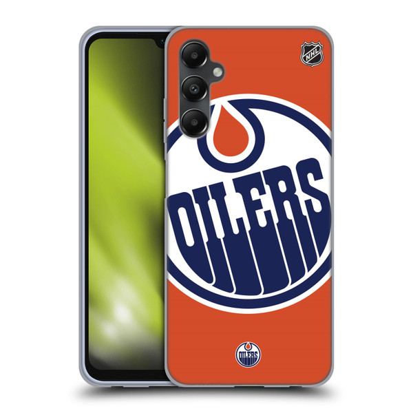 NHL Edmonton Oilers Oversized Soft Gel Case for Samsung Galaxy A05s