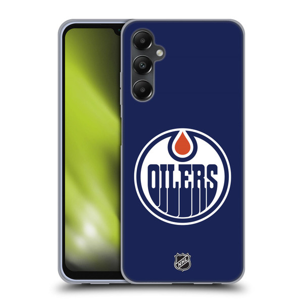 NHL Edmonton Oilers Plain Soft Gel Case for Samsung Galaxy A05s