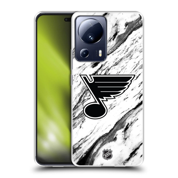 NHL St Louis Blues Marble Soft Gel Case for Xiaomi 13 Lite 5G