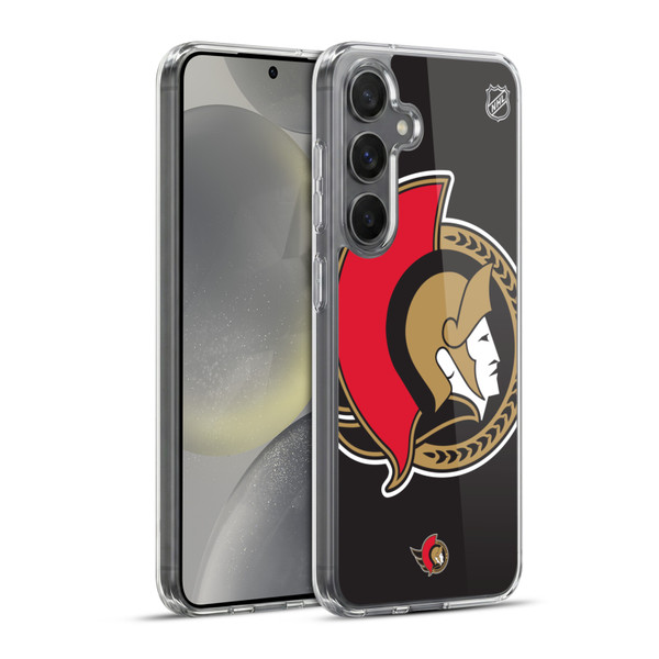 NHL Ottawa Senators Oversized Soft Gel Case for Samsung Galaxy S24+ 5G & MagSafe