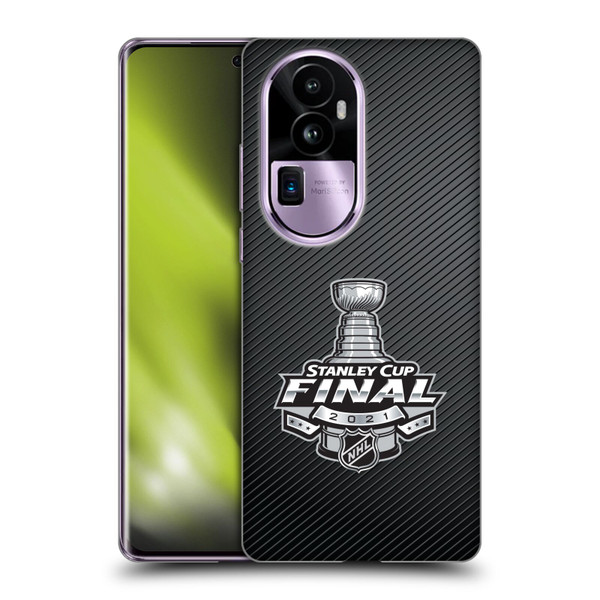 NHL 2021 Stanley Cup Final Stripes Soft Gel Case for OPPO Reno10 Pro+