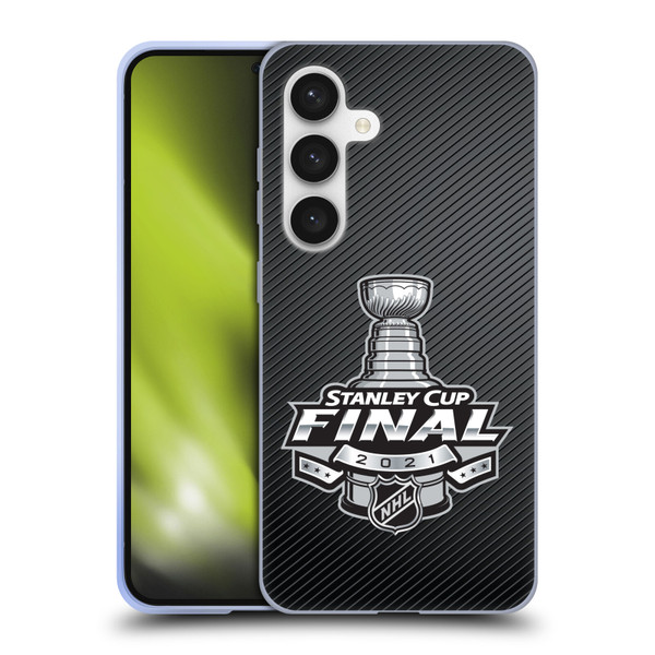 NHL 2021 Stanley Cup Final Stripes Soft Gel Case for Samsung Galaxy S24 5G
