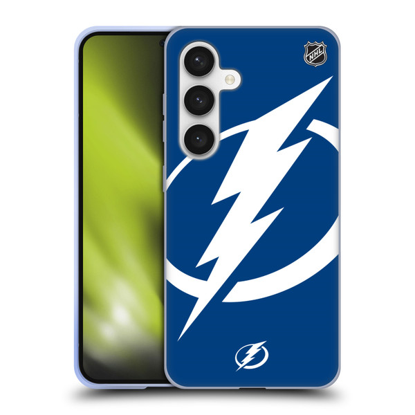 NHL Tampa Bay Lightning Oversized Soft Gel Case for Samsung Galaxy S24 5G