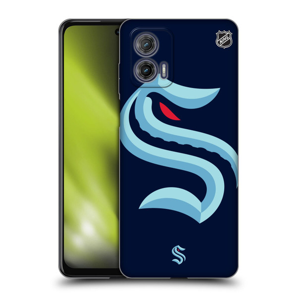 NHL Seattle Kraken Oversized Soft Gel Case for Motorola Moto G73 5G