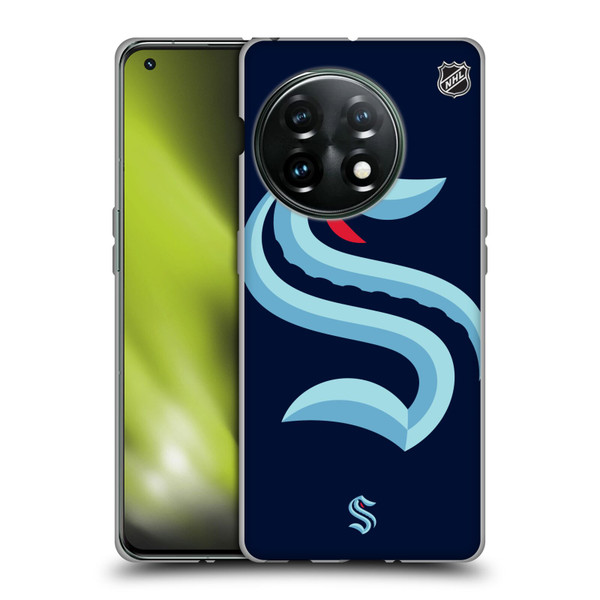 NHL Seattle Kraken Oversized Soft Gel Case for OnePlus 11 5G