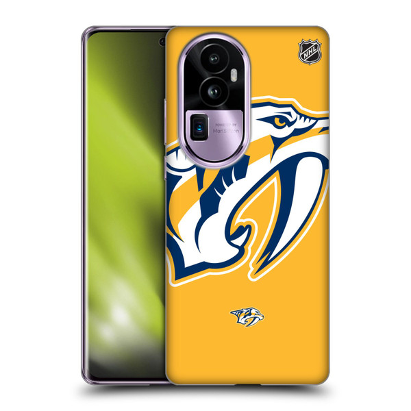NHL Nashville Predators Oversized Soft Gel Case for OPPO Reno10 Pro+