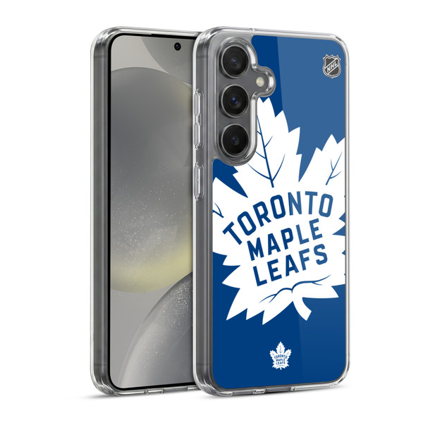 NHL Toronto Maple Leafs Oversized Soft Gel Case for Samsung Galaxy S24 5G & MagSafe