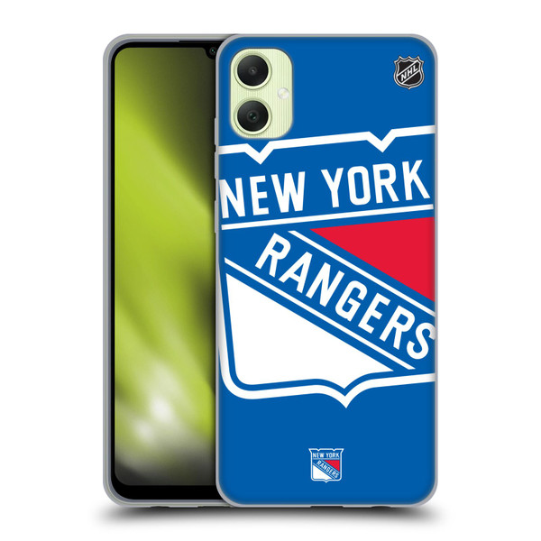 NHL New York Rangers Oversized Soft Gel Case for Samsung Galaxy A05