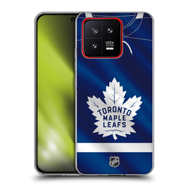 NHL Toronto Maple Leafs Jersey Soft Gel Case for Xiaomi 13 5G