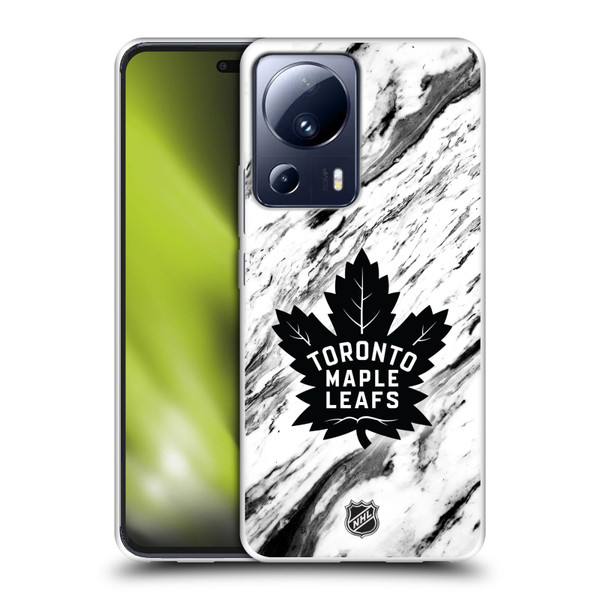 NHL Toronto Maple Leafs Marble Soft Gel Case for Xiaomi 13 Lite 5G