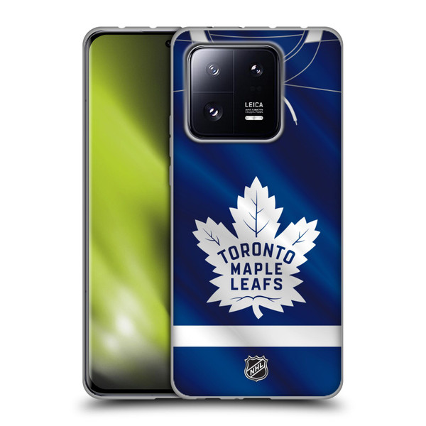 NHL Toronto Maple Leafs Jersey Soft Gel Case for Xiaomi 13 Pro 5G