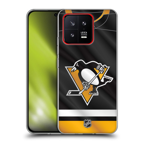 NHL Pittsburgh Penguins Jersey Soft Gel Case for Xiaomi 13 5G