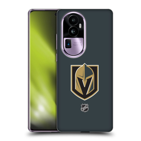 NHL Vegas Golden Knights Plain Soft Gel Case for OPPO Reno10 Pro+