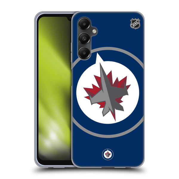 NHL Winnipeg Jets Oversized Soft Gel Case for Samsung Galaxy A05s