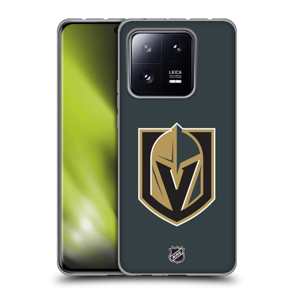 NHL Vegas Golden Knights Plain Soft Gel Case for Xiaomi 13 Pro 5G
