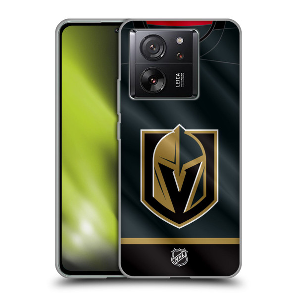 NHL Vegas Golden Knights Jersey Soft Gel Case for Xiaomi 13T 5G / 13T Pro 5G